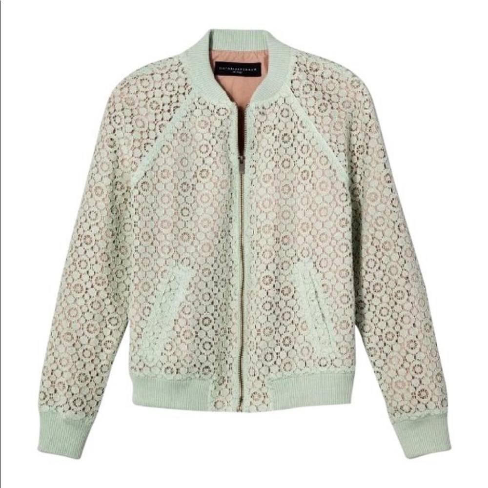 Victoria Beckham For Target Lace Bomber Jacket